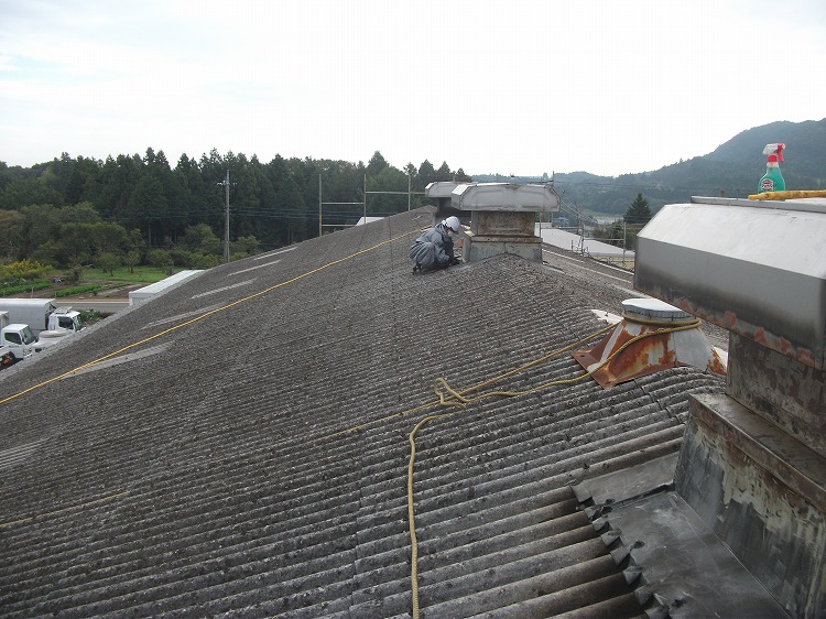 工場倉庫の屋根外壁改修工事のプロ　徳竹塗装