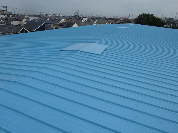 工場倉庫の屋根外壁改修工事のプロ　徳竹塗装
