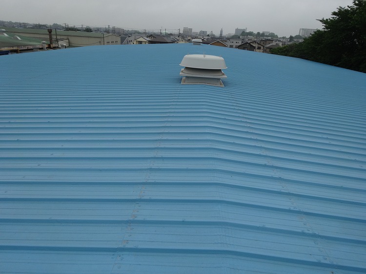 工場倉庫の屋根外壁改修工事のプロ　徳竹塗装